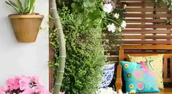 como decorar varanda pequena com plantas