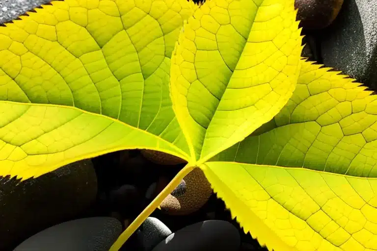 folhas amarelas nas plantas